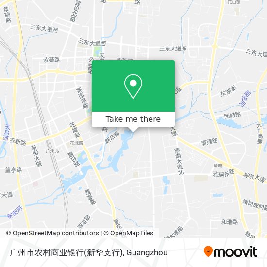 广州市农村商业银行(新华支行) map