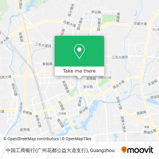 中国工商银行(广州花都公益大道支行) map
