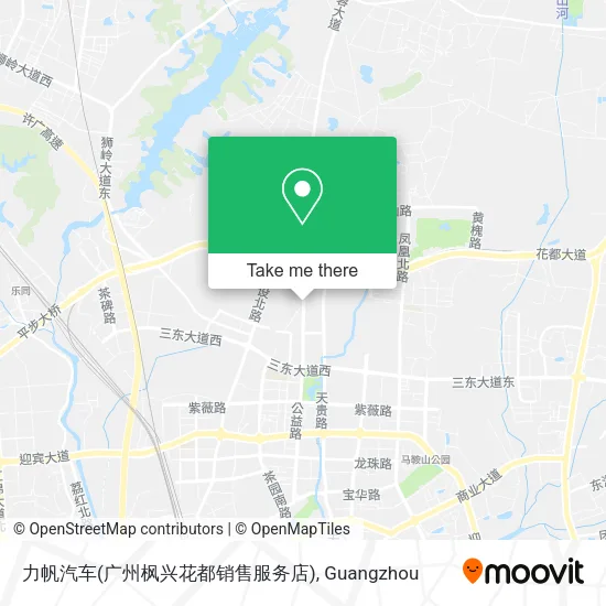 力帆汽车(广州枫兴花都销售服务店) map