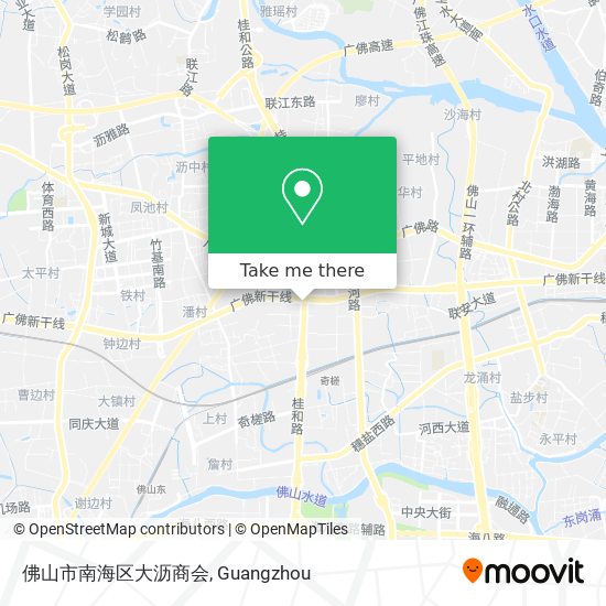 佛山市南海区大沥商会 map