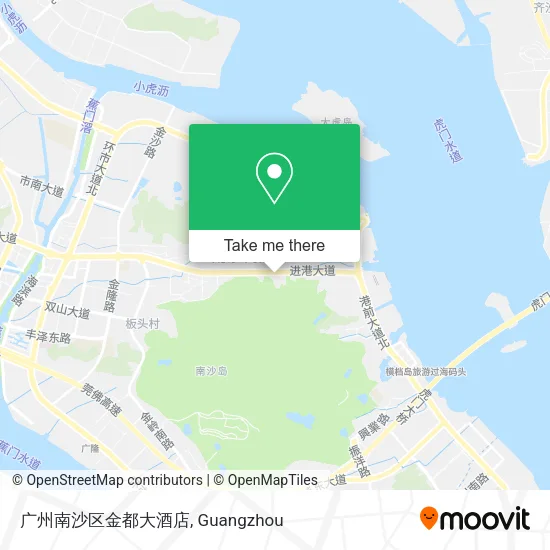 广州南沙区金都大酒店 map