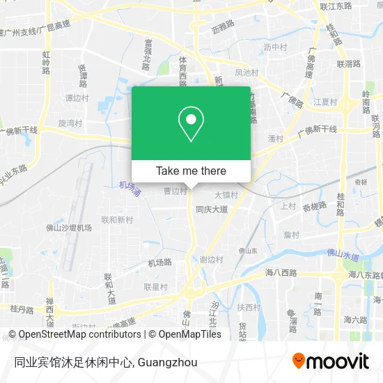 同业宾馆沐足休闲中心 map