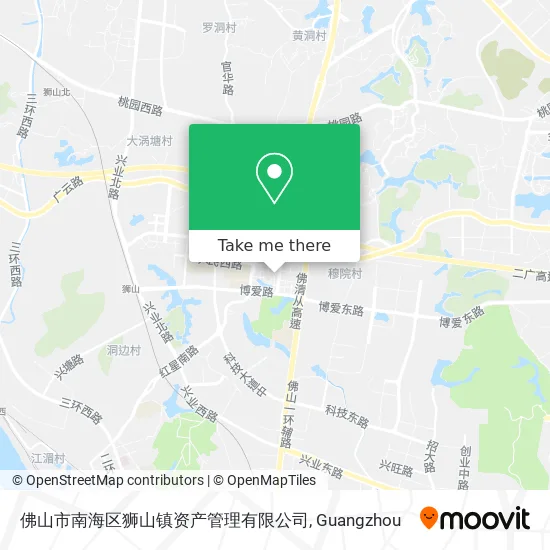 佛山市南海区狮山镇资产管理有限公司 map