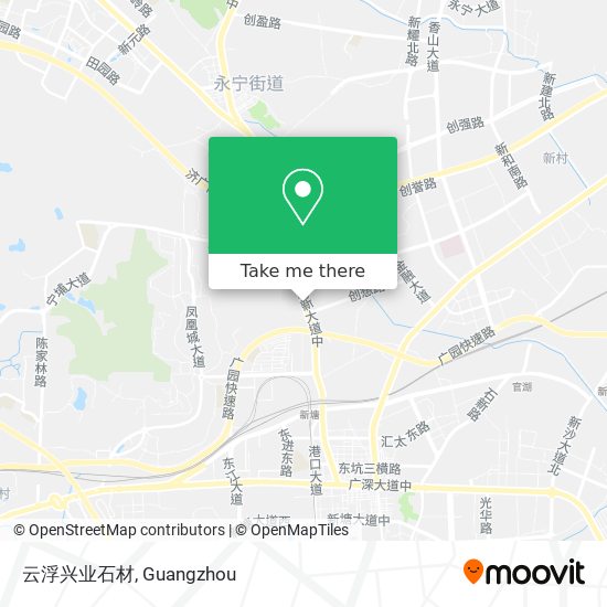 云浮兴业石材 map