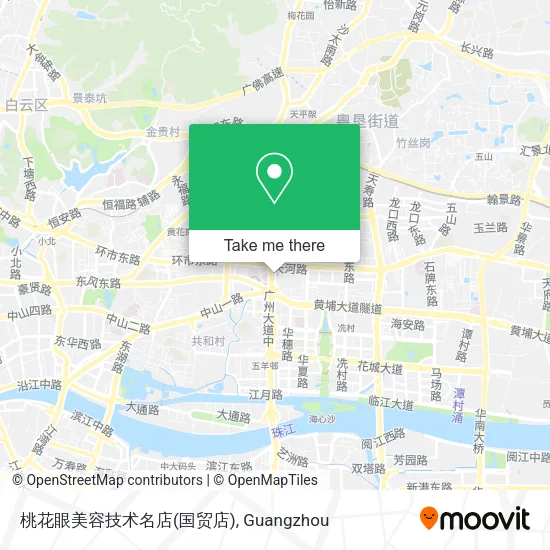 桃花眼美容技术名店(国贸店) map