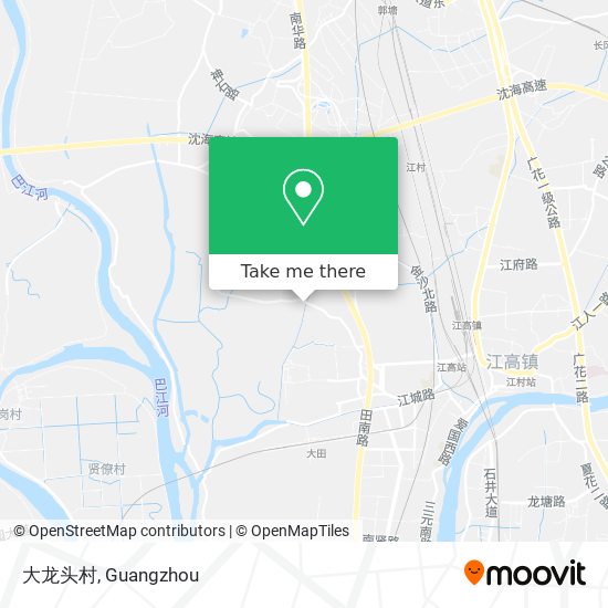 大龙头村 map
