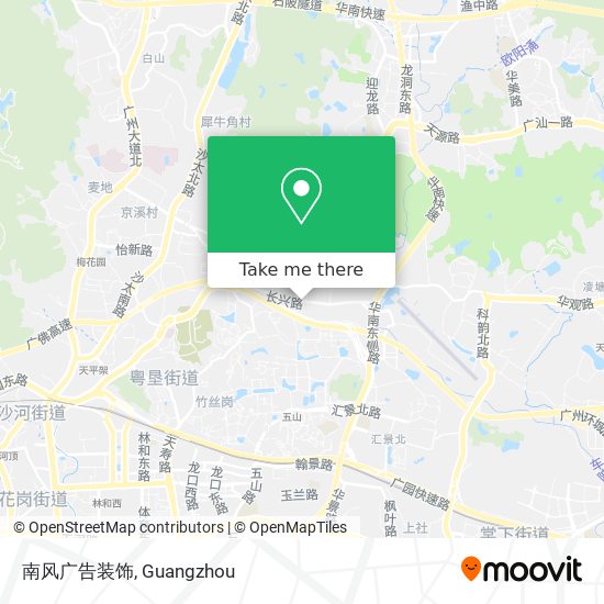 南风广告装饰 map