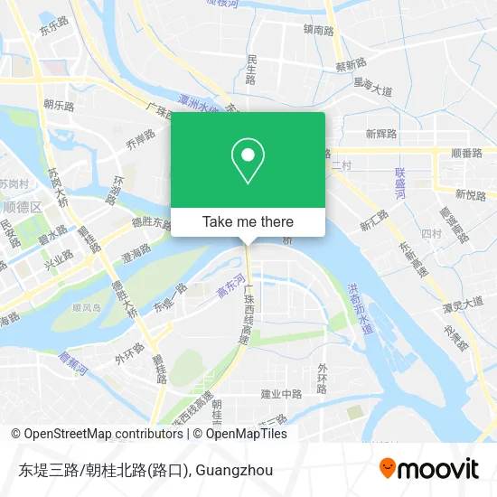 东堤三路/朝桂北路(路口) map