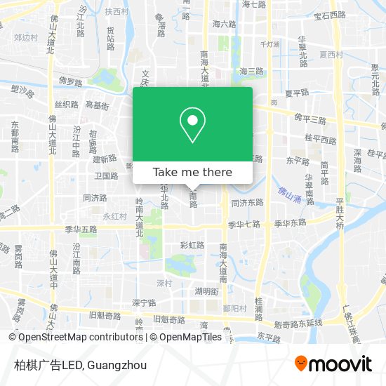 柏棋广告LED map