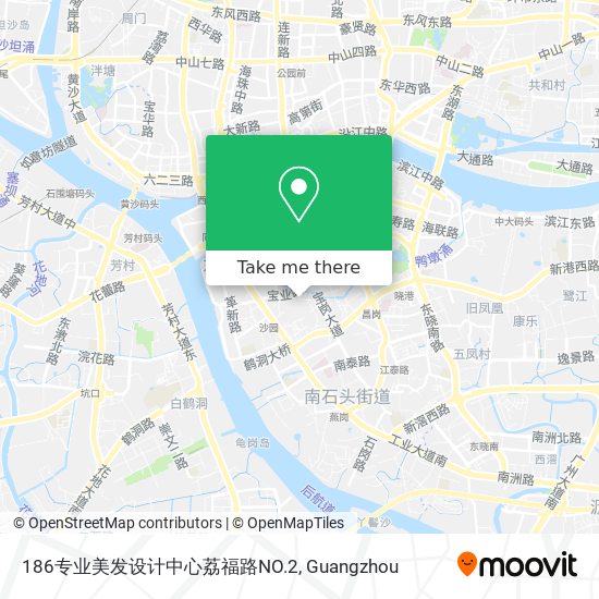 186专业美发设计中心荔福路NO.2 map