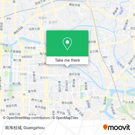 南海桂城 map