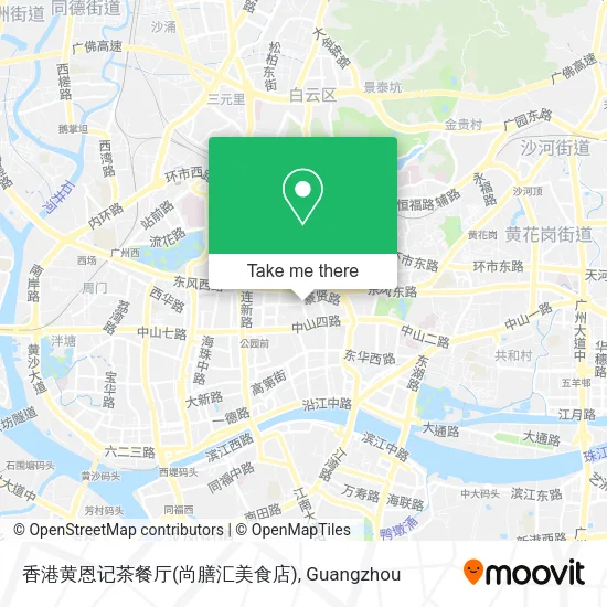香港黄恩记茶餐厅(尚膳汇美食店) map