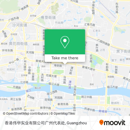 香港伟华实业有限公司广州代表处 map