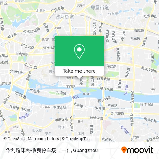 华利路咪表-收费停车场（一） map