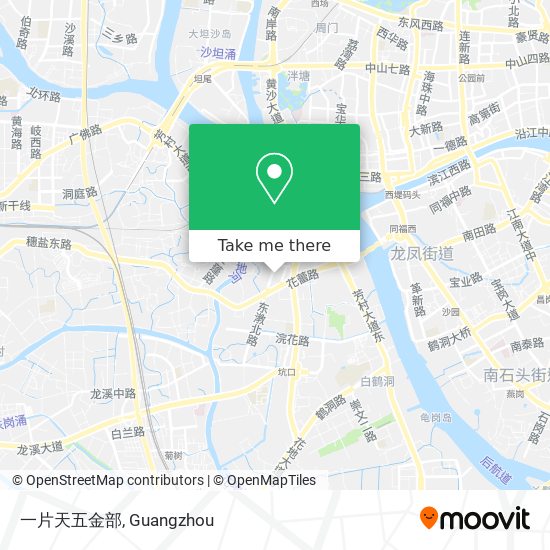 一片天五金部 map