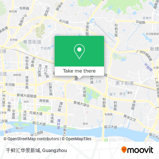 千鲜汇华景新城 map
