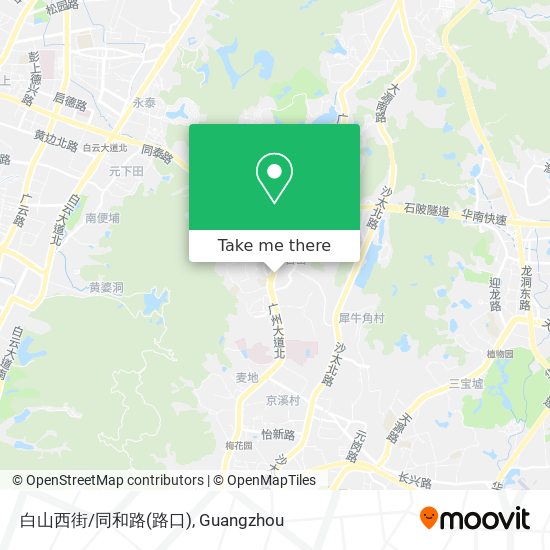 白山西街/同和路(路口) map