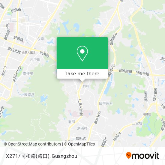 X271/同和路(路口) map