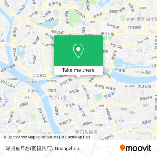 潮州鱼旦粉(同福路店) map