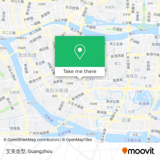 艾美造型 map