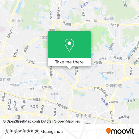 艾美美容美发机构 map
