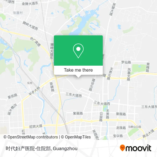 时代妇产医院-住院部 map