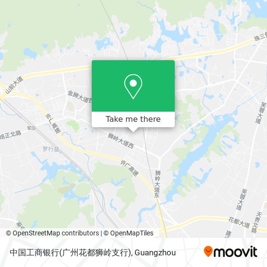 中国工商银行(广州花都狮岭支行) map