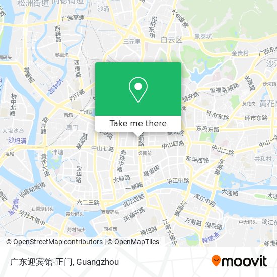 广东迎宾馆-正门 map