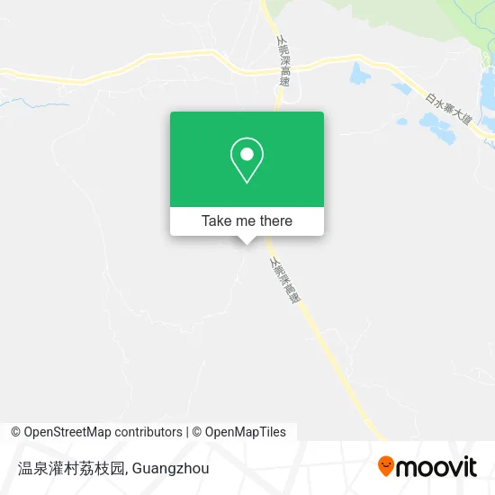 温泉灌村荔枝园 map