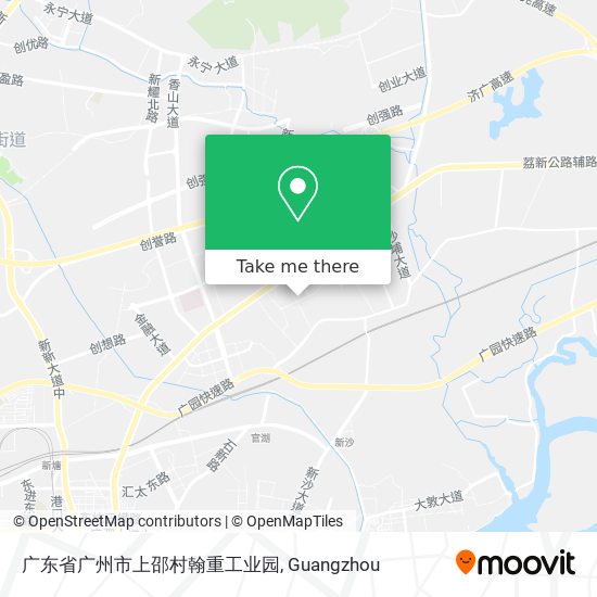 广东省广州市上邵村翰重工业园 map