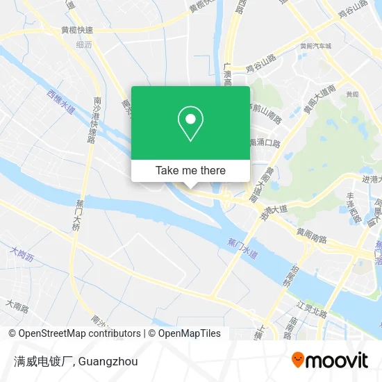 满威电镀厂 map