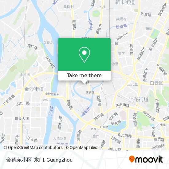 金德苑小区-东门 map
