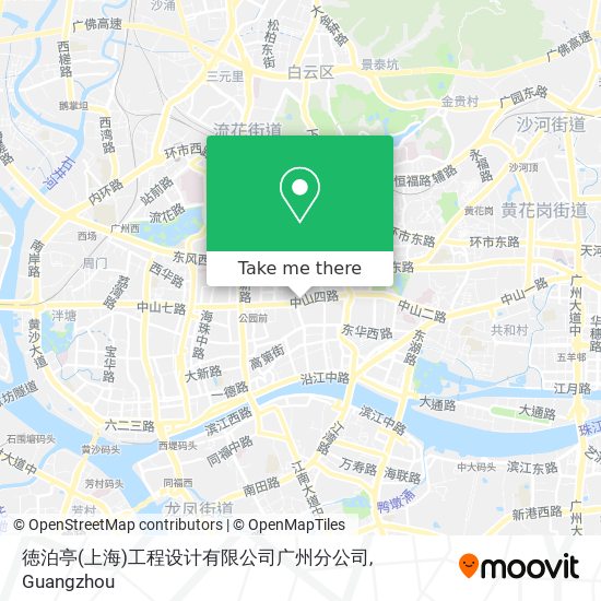 徳泊亭(上海)工程设计有限公司广州分公司 map