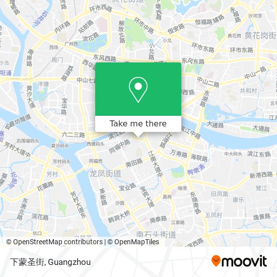 下蒙圣街 map