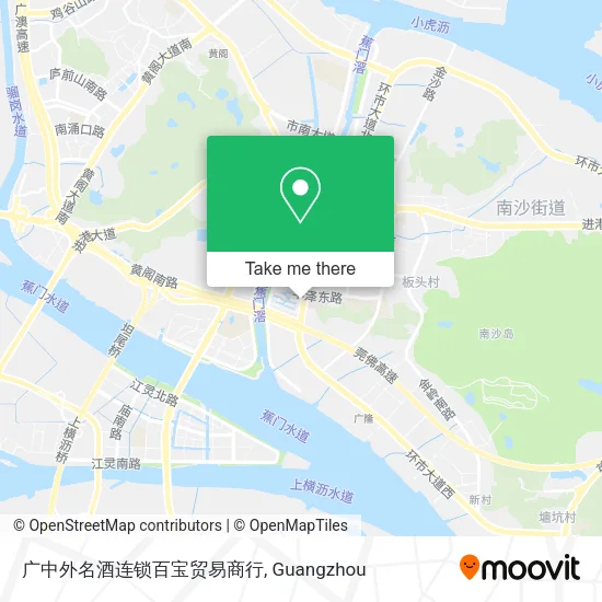 广中外名酒连锁百宝贸易商行 map