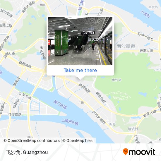 飞沙角 map