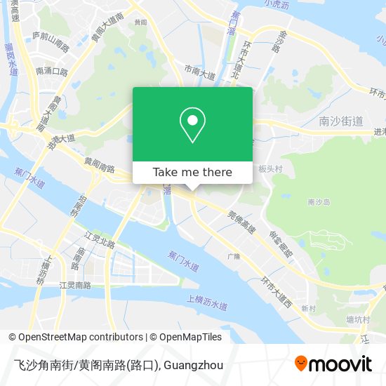 飞沙角南街/黄阁南路(路口) map