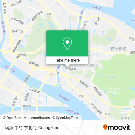 滨海·半岛-东北门 map