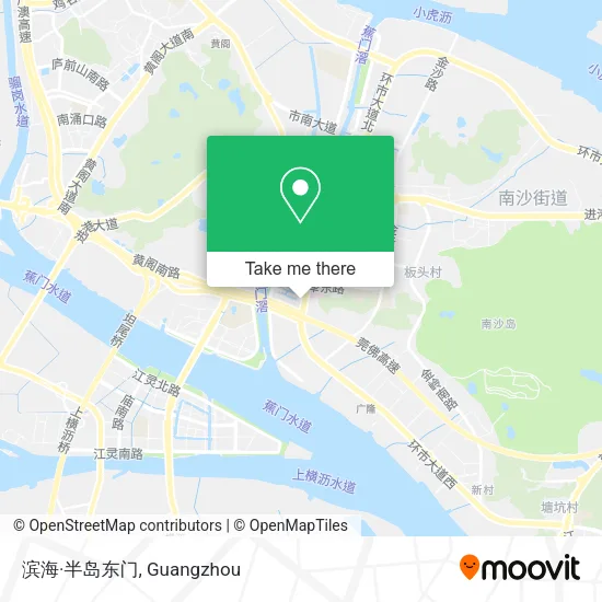 滨海·半岛东门 map