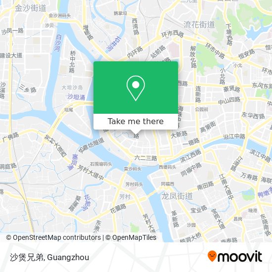 沙煲兄弟 map
