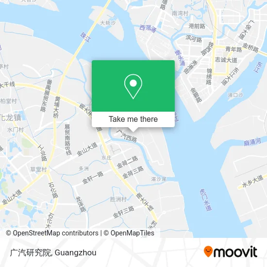 广汽研究院 map