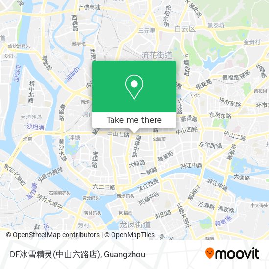 DF冰雪精灵(中山六路店) map