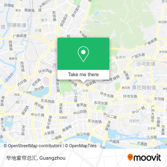 华地窗帘总汇 map