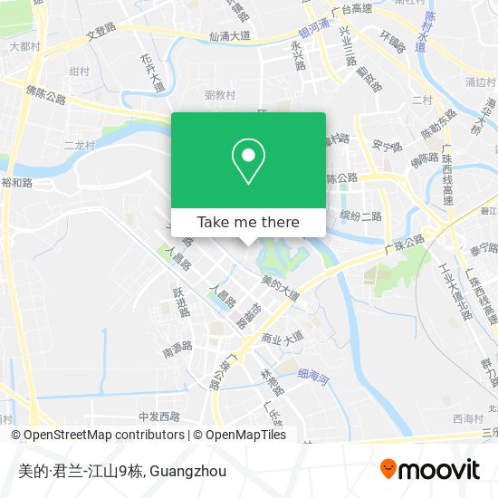 美的·君兰-江山9栋 map
