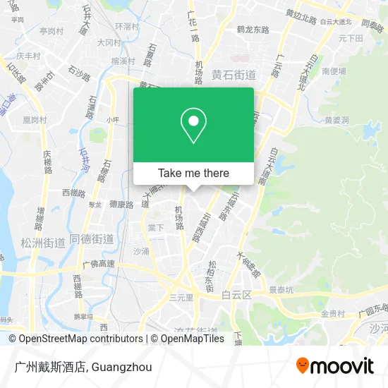 广州戴斯酒店 map