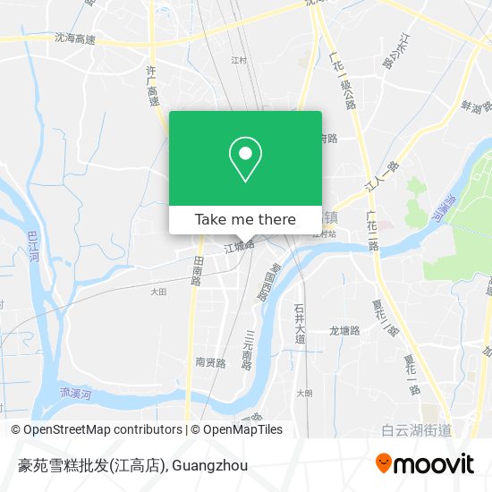 豪苑雪糕批发(江高店) map