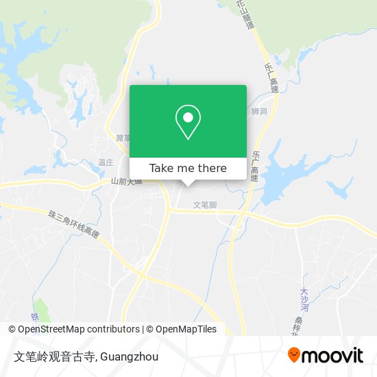 文笔岭观音古寺 map