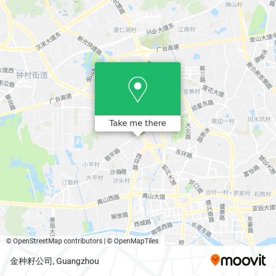 金种籽公司 map
