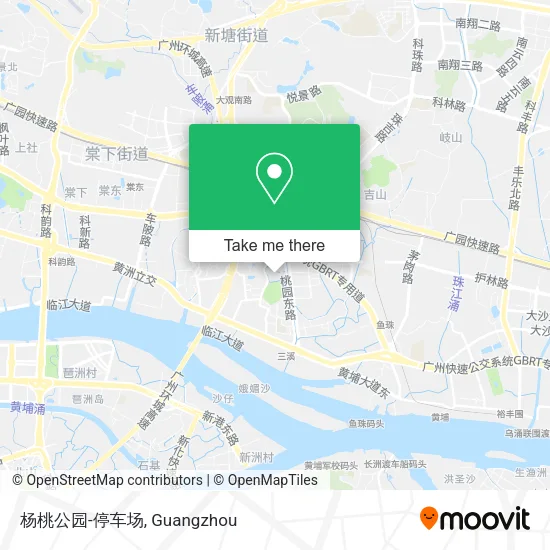 杨桃公园-停车场 map