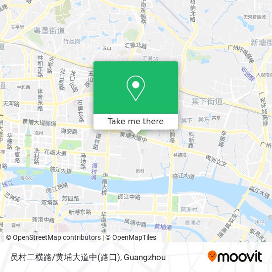 员村二横路/黄埔大道中(路口) map